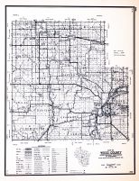 Wood County, Wisconsin State Atlas 1956 Highway Maps